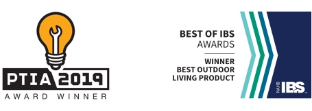 CAMO won 2019 Pro Tool Innovation Award and 2019 Best Outdoor Living Product at IBS